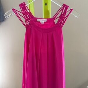 Love Riche Fuchsia Strappy Camisole